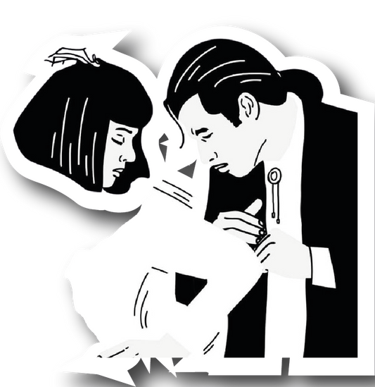 Vincent Vega — Adrenaline Shot Scene Sticker