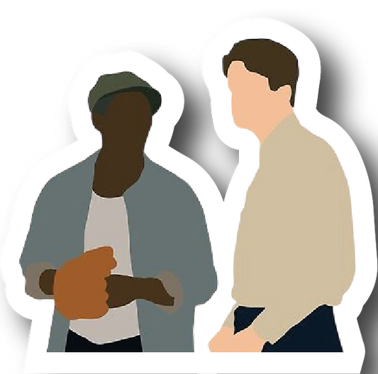 Red and Andy — Prison Yard Sticker