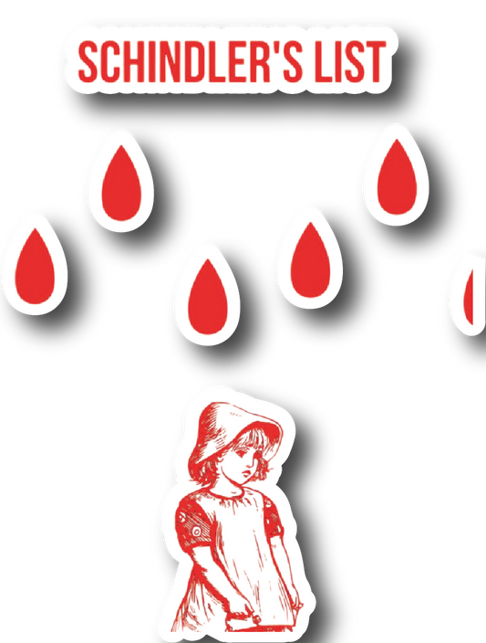 The Red Coat — Falling Tears Sticker