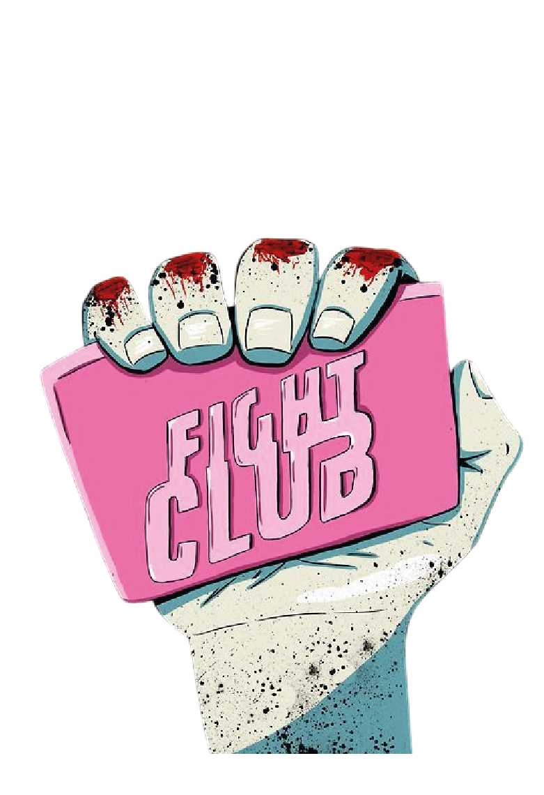 Paper Street Soap Co. — Bloody Fist Bar Sticker