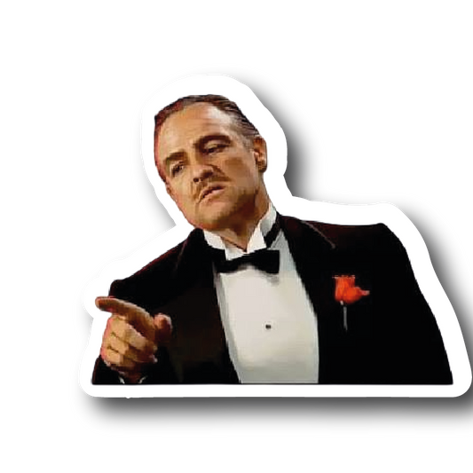 Don Corleone — Pointing Finger Photo Sticker
