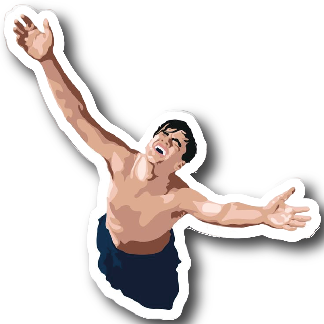 Andy Dufresne — Freedom Celebration Sticker