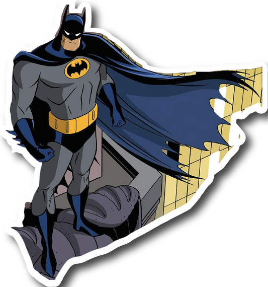 Batman — Rooftop Cape Watch Sticker