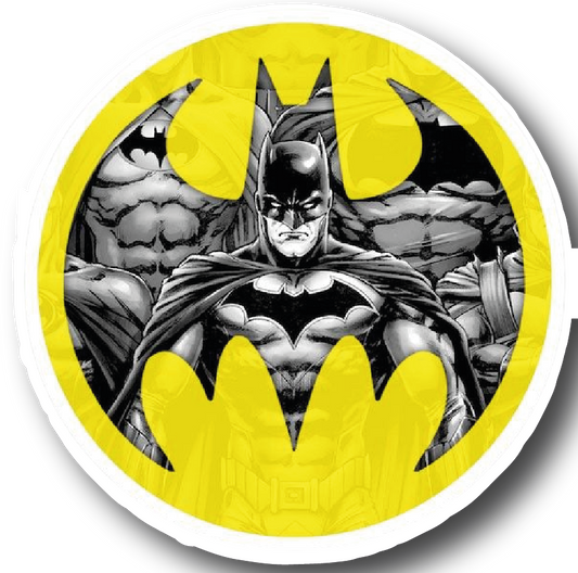 Batman — Bat Symbol Portrait Sticker