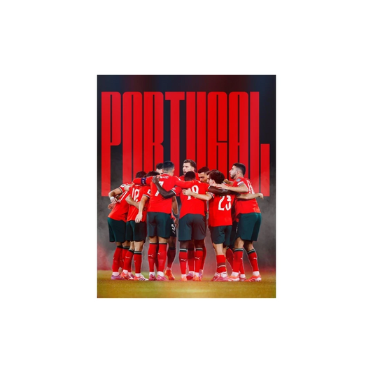 Portugal Team Huddle Spirit Sticker