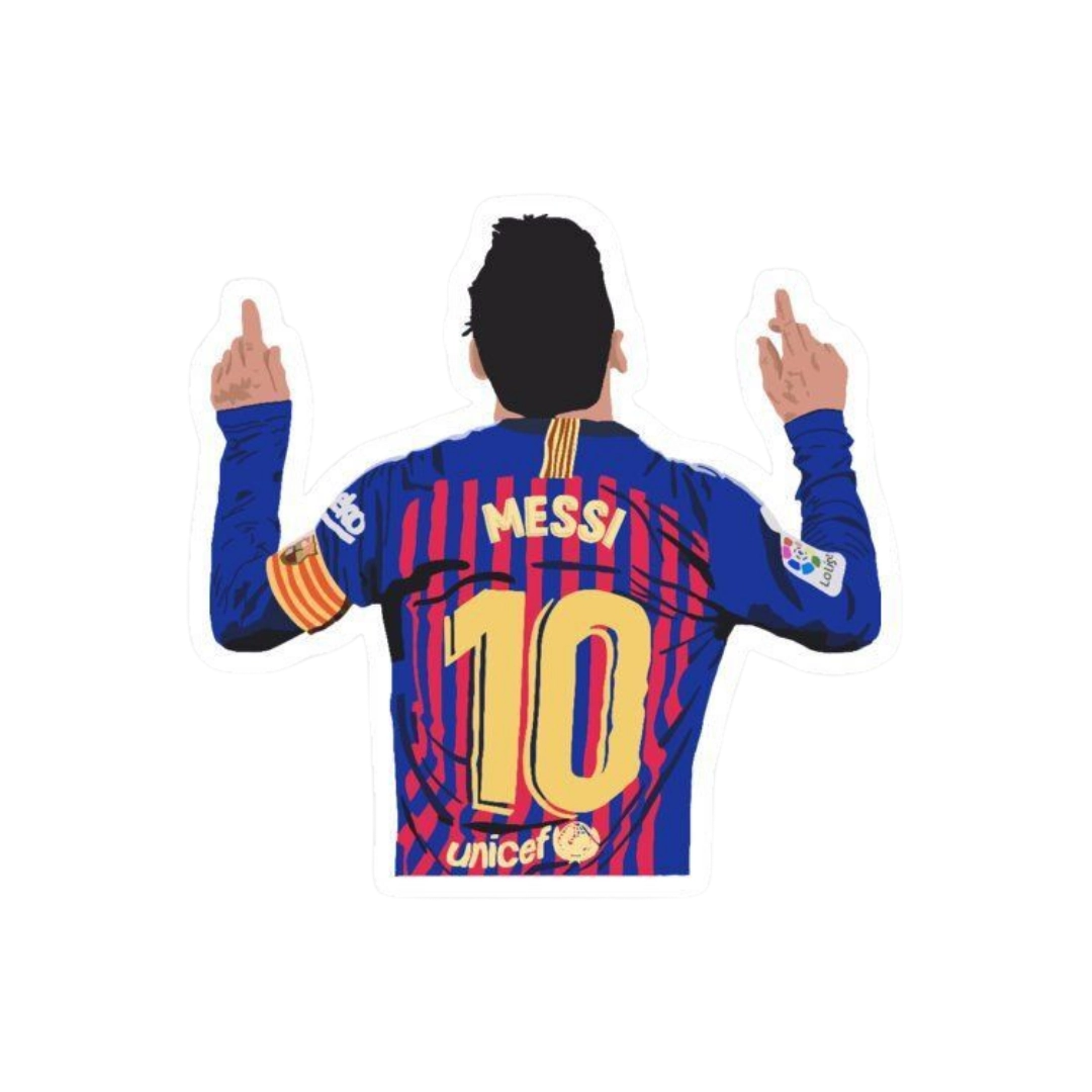 Premium Argentine football glossy sticker - Argentina Football Sticker #104 - Premium Glossy