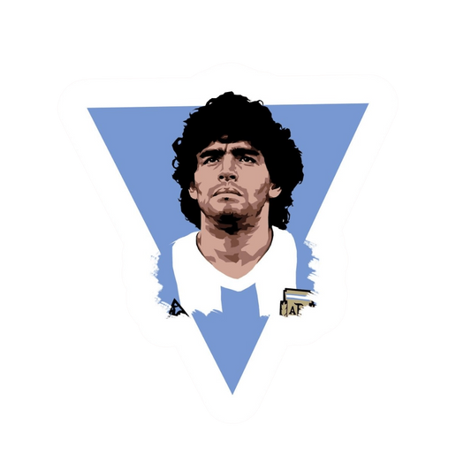Premium Argentine football glossy sticker - Argentina Football Sticker #110 - Premium Glossy