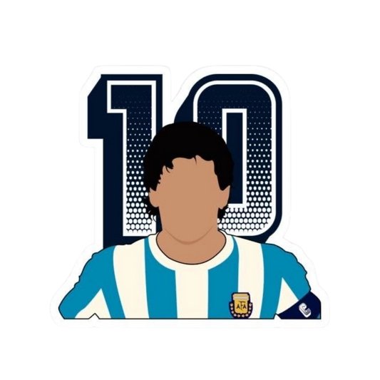 Premium Argentine football glossy sticker - Argentina Football Sticker #60 - Premium Glossy