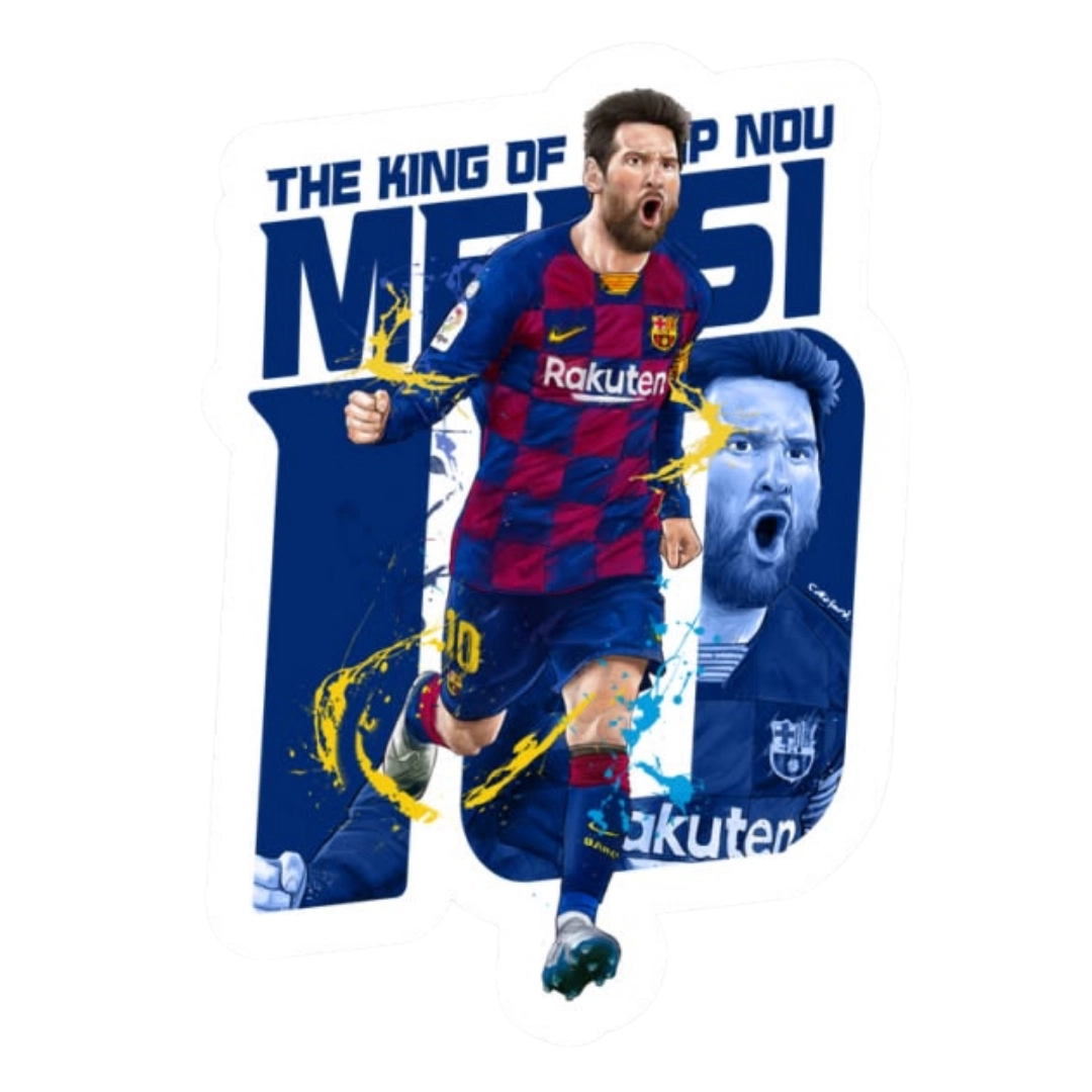 Premium Argentine football glossy sticker - Argentina Football Sticker #62 - Premium Glossy