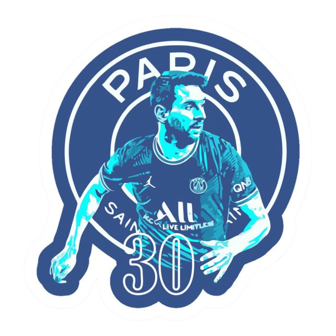 Premium Argentine football glossy sticker - Argentina Football Sticker #65 - Premium Glossy