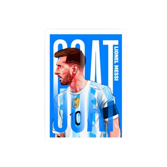 Premium Argentine football glossy sticker - Argentina Football Sticker #67 - Premium Glossy