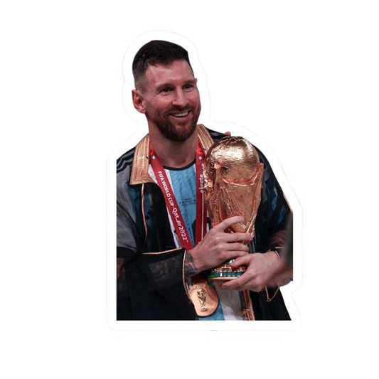 Premium Argentine football glossy sticker - Argentina Football Sticker #77 - Premium Glossy