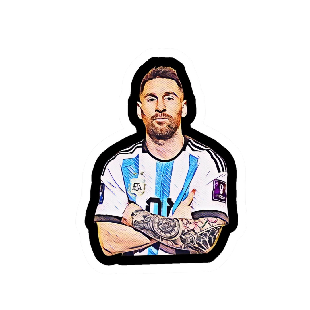 Premium Argentine football glossy sticker - Argentina Football Sticker #80 - Premium Glossy