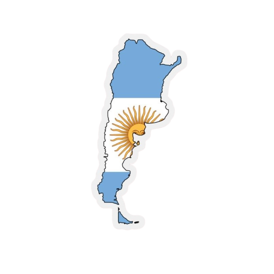 Premium Argentine football glossy sticker - Argentina Football Sticker #83 - Premium Glossy