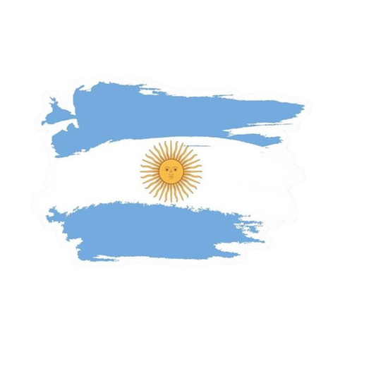 Premium Argentine football glossy sticker - Argentina Football Sticker #85 - Premium Glossy
