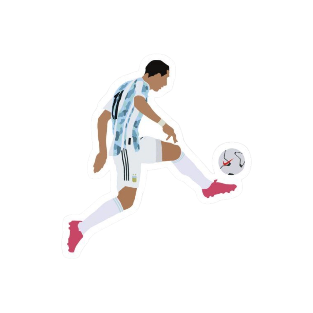 Premium Argentine football glossy sticker - Argentina Football Sticker #93 - Premium Glossy