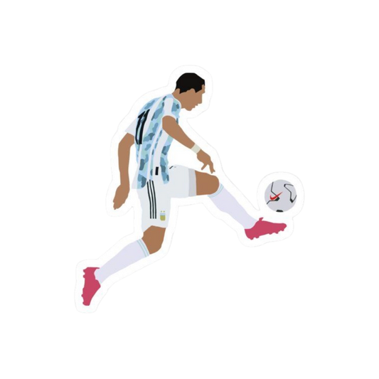 Premium Argentine football glossy sticker - Argentina Football Sticker #93 - Premium Glossy