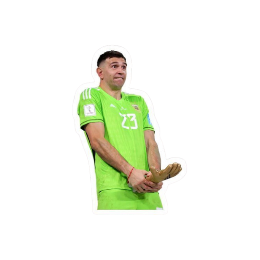 Premium Argentine football glossy sticker - Argentina Football Sticker #96 - Premium Glossy