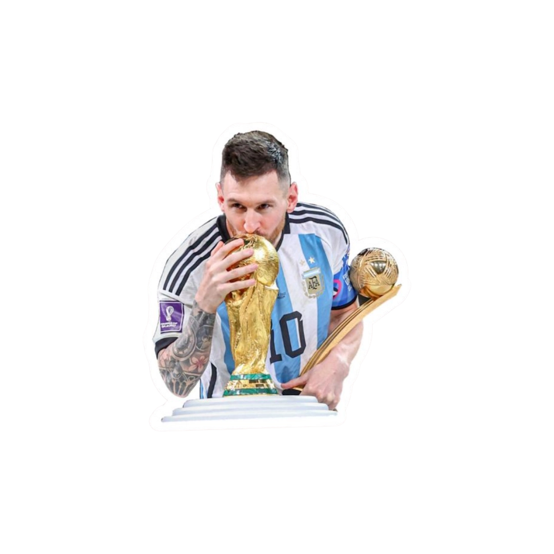 Premium Argentine football glossy sticker - Argentina Football Sticker #99 - Premium Glossy