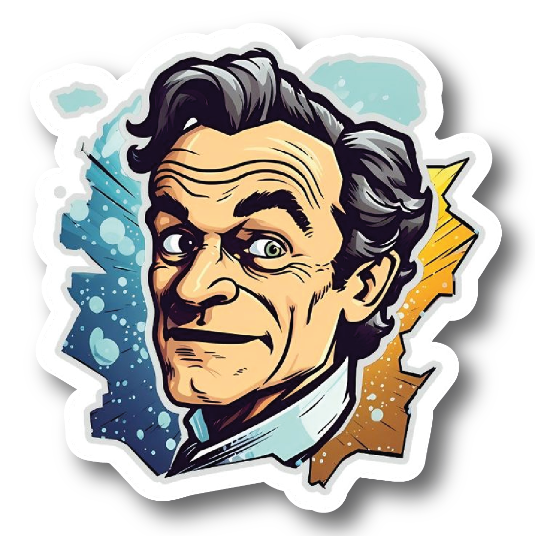 Chernobyl All-Star Poster Sticker #14 - Premium Glossy Poster Sticker