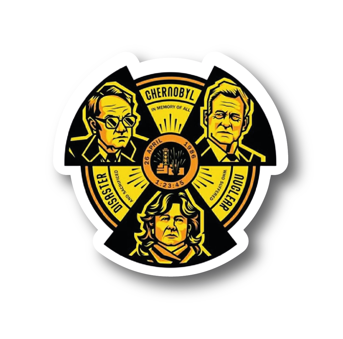 Chernobyl All-Star Poster Sticker #15 - Premium Glossy Poster Sticker