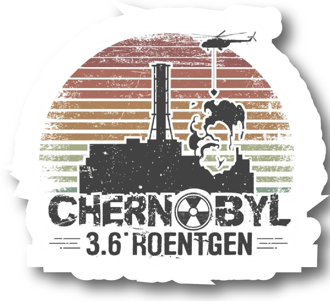 Chernobyl All-Star Poster Sticker #16 - Premium Glossy Poster Sticker