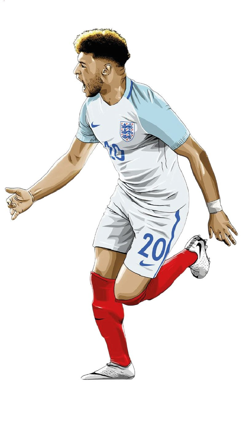 Dele Alli England Football Sticker