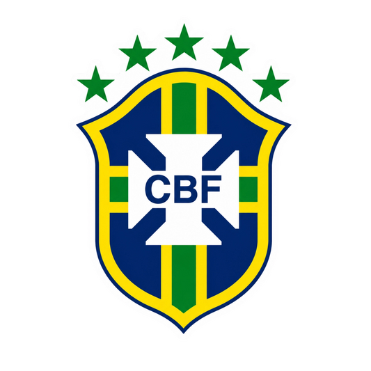 Premium Brazilian football glossy sticker - May24 2026 3 - Premium Glossy Football Sticker