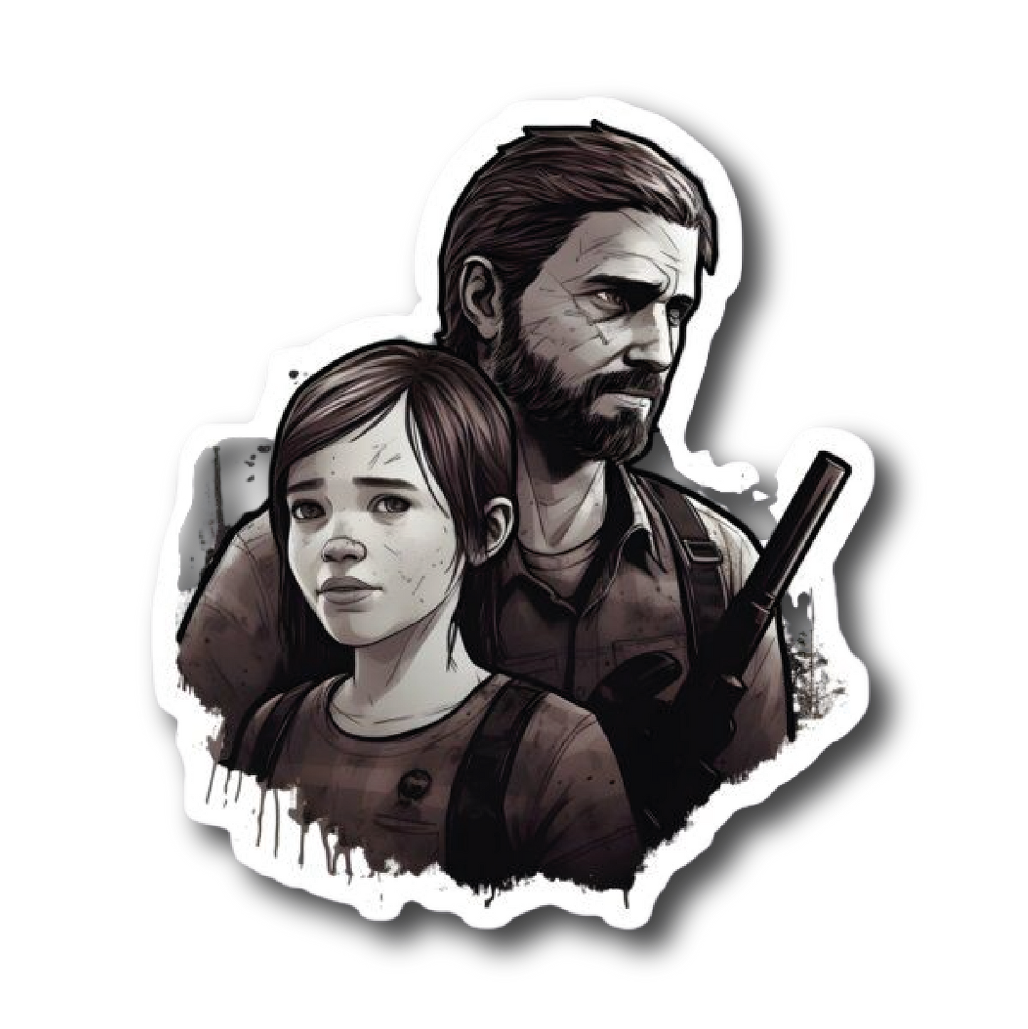 The Last of Us All-Star Poster Sticker #1 - Premium Glossy Poster Sticker