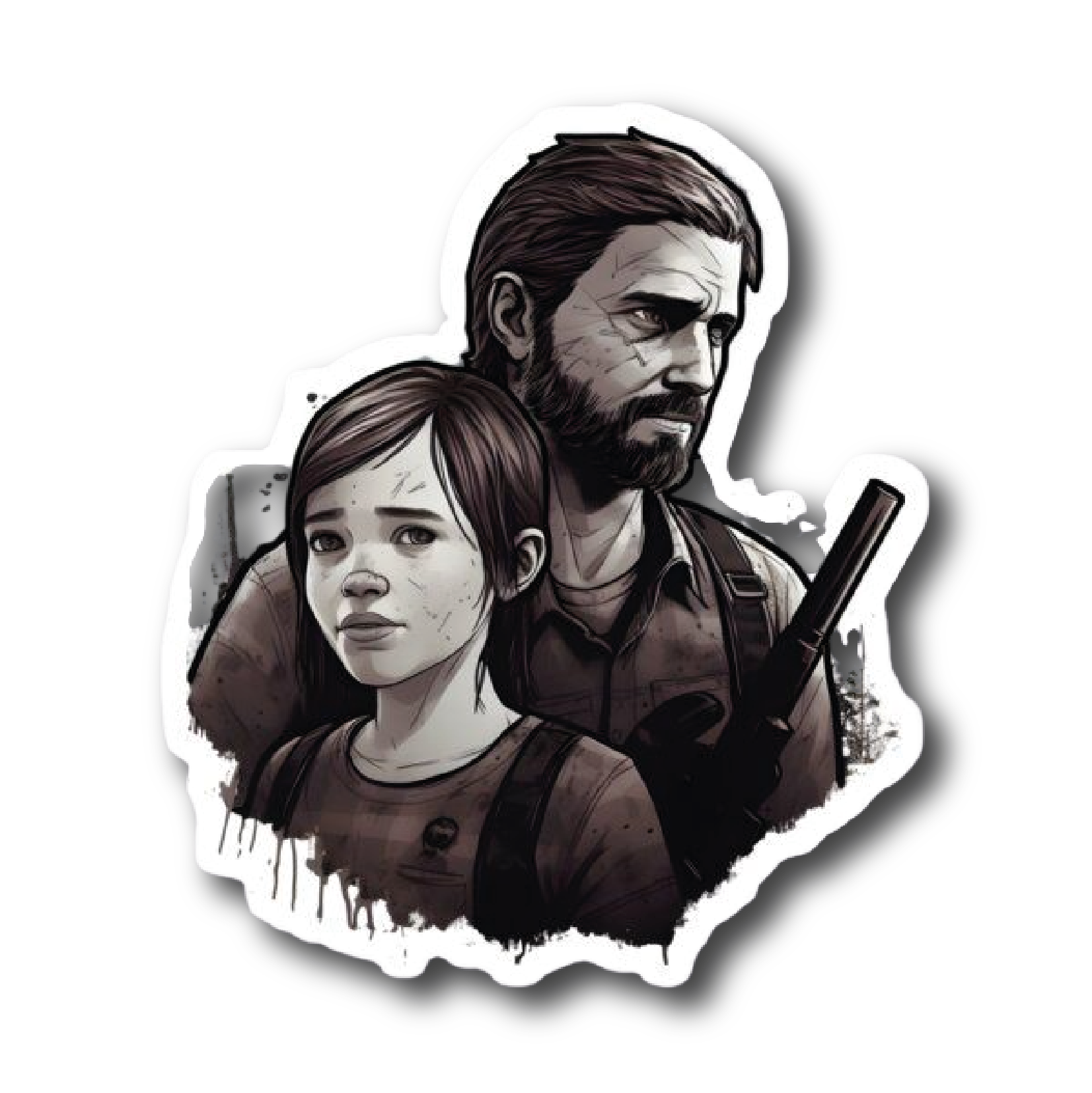 The Last of Us All-Star Poster Sticker #1 - Premium Glossy Poster Sticker