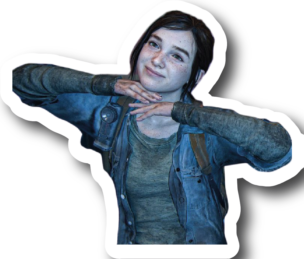 The Last of Us All-Star Poster Sticker #12 - Premium Glossy Poster Sticker