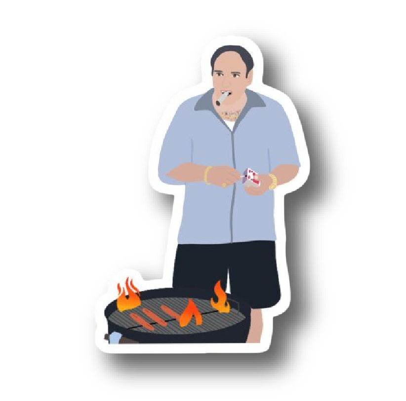 The Sopranos All-Star Poster Sticker #3 - Premium Glossy Poster Sticker