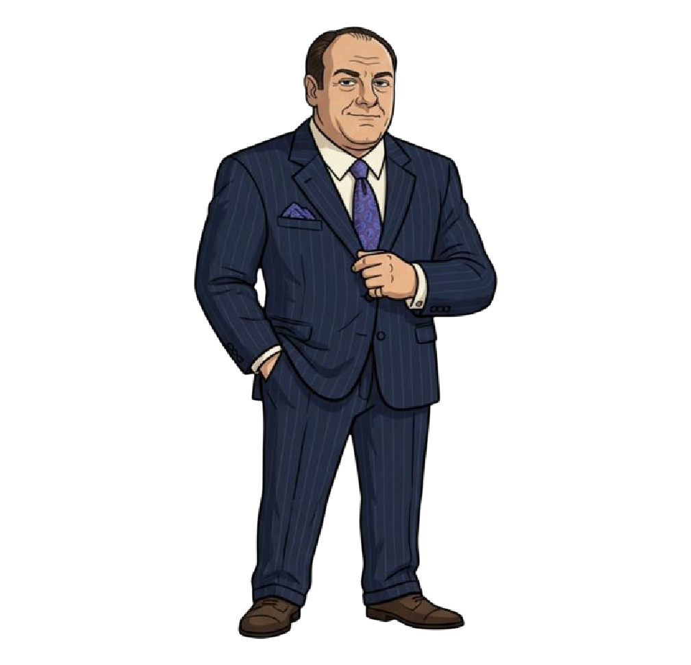 The Sopranos All-Star Poster Sticker #6 - Premium Glossy Poster Sticker