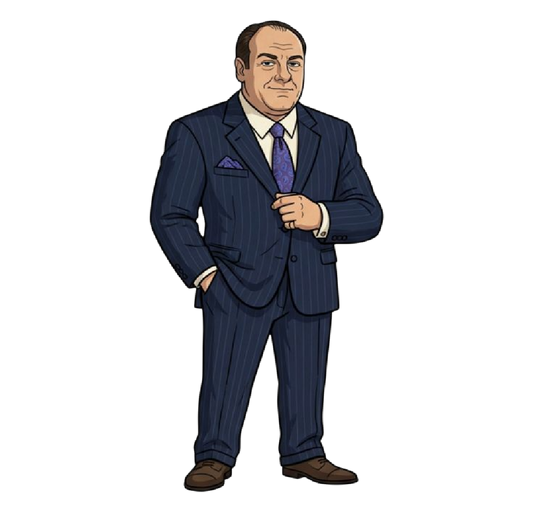 The Sopranos All-Star Poster Sticker #6 - Premium Glossy Poster Sticker