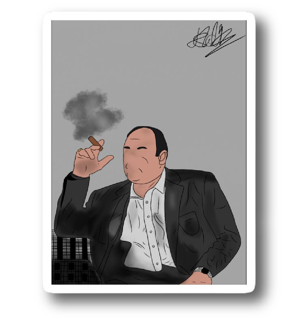The Sopranos All-Star Poster Sticker #9 - Premium Glossy Poster Sticker