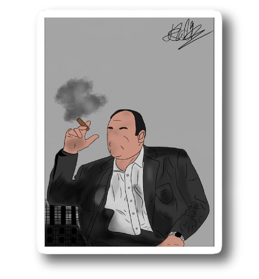 The Sopranos All-Star Poster Sticker #9 - Premium Glossy Poster Sticker