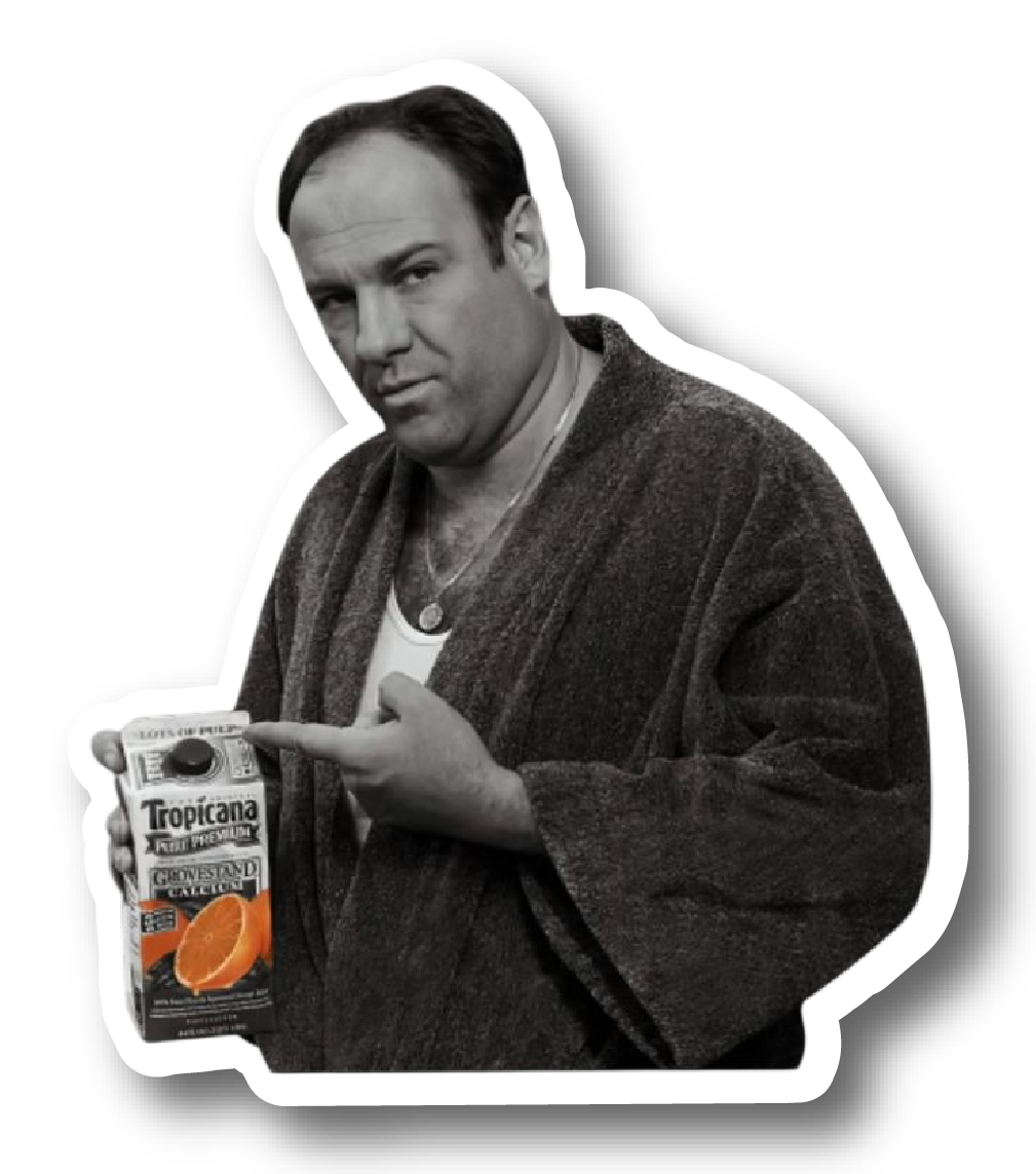 The Sopranos All-Star Poster Sticker #10 - Premium Glossy Poster Sticker