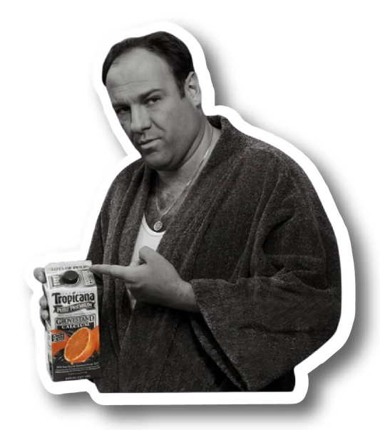 The Sopranos All-Star Poster Sticker #10 - Premium Glossy Poster Sticker