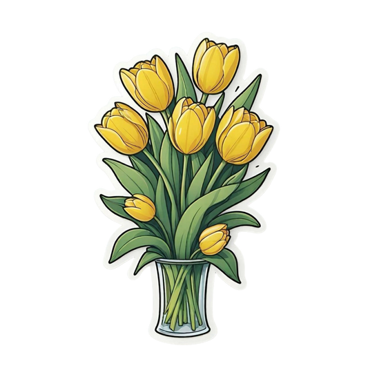 Flower Sticker #37
