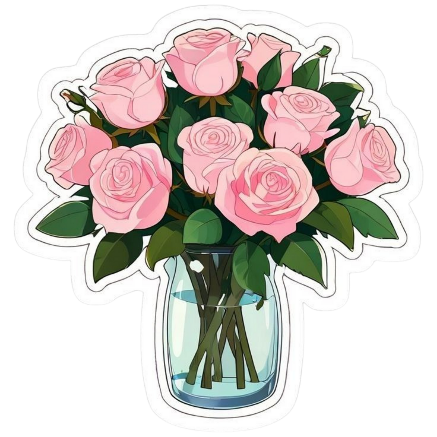 Flower Sticker #40