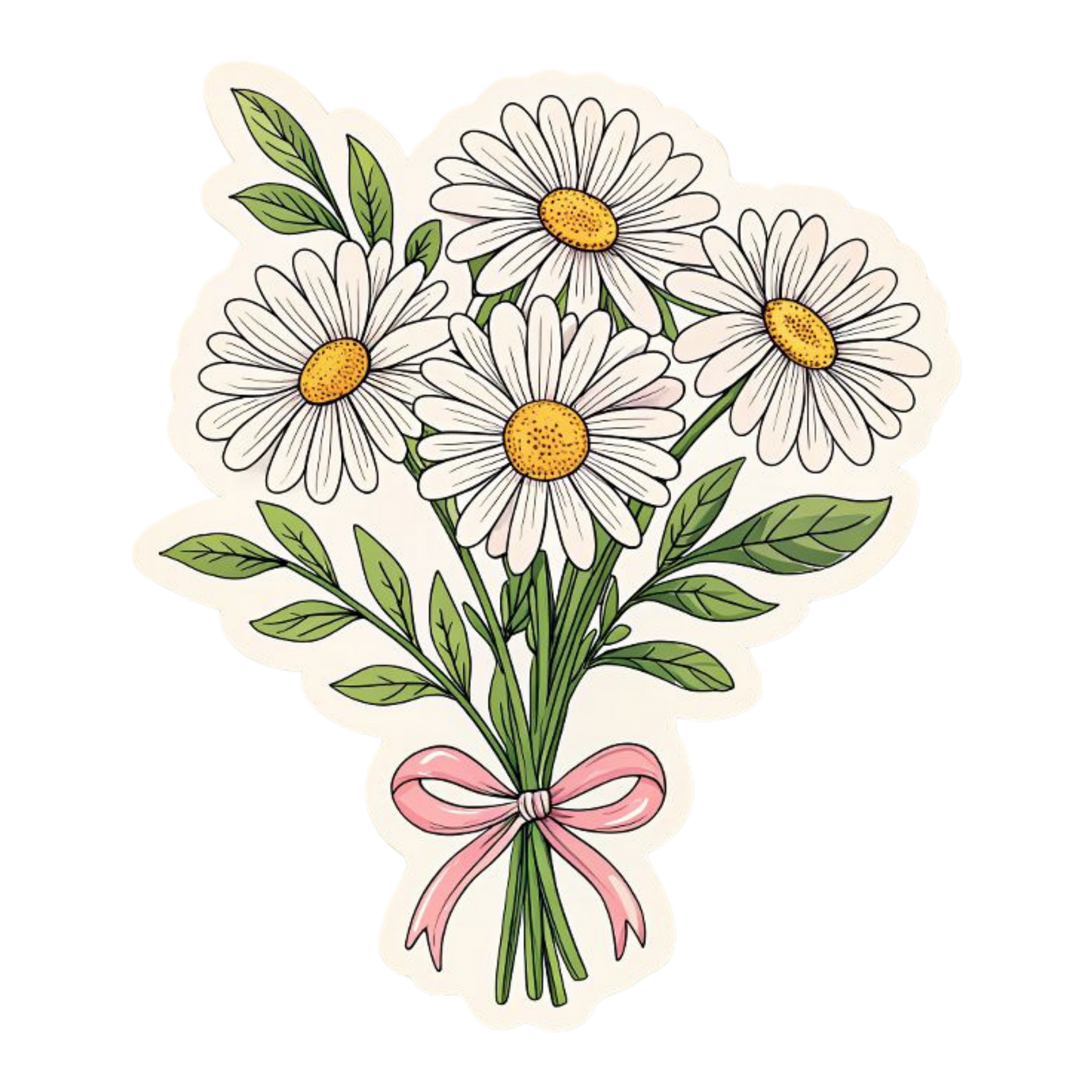 Flower Sticker #42
