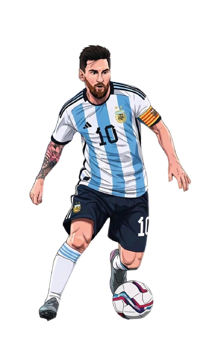 Premium Argentine football glossy sticker - Argentina Football Sticker #13 - Premium Glossy