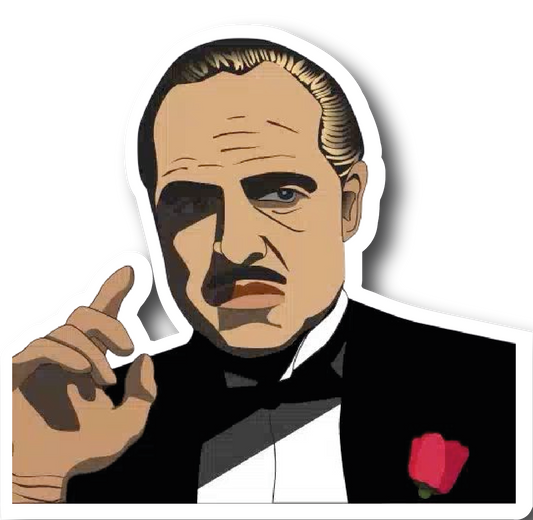 Don Corleone — Pointing Hand Sticker