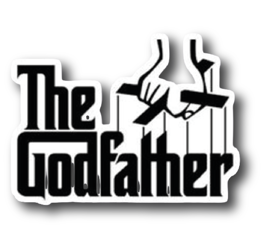 The Godfather — Puppet String Logo Sticker