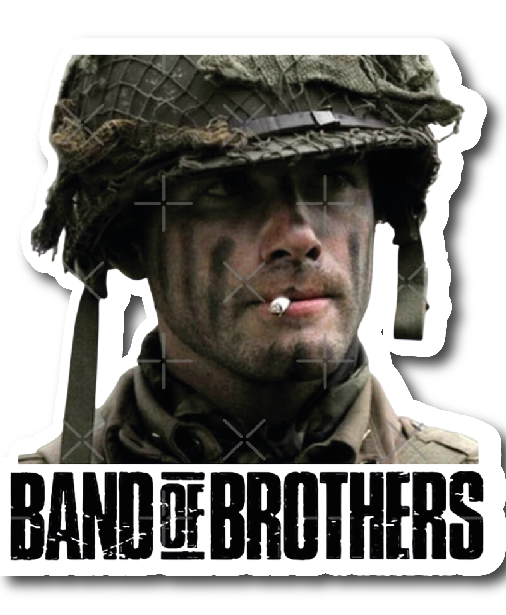 Band of Brothers All-Star Poster Sticker #13 - Premium Glossy Poster Sticker