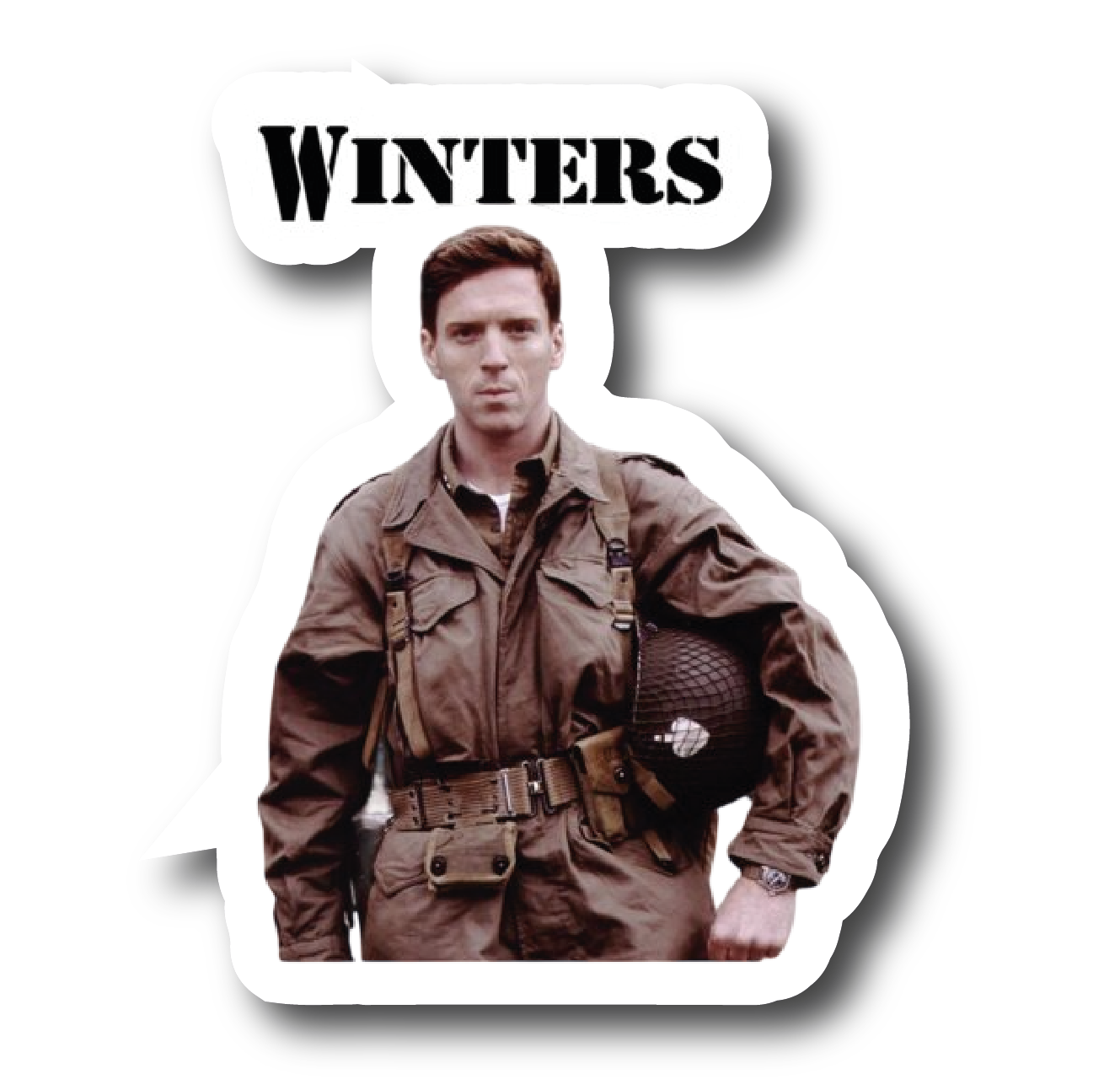 Band of Brothers All-Star Poster Sticker #15 - Premium Glossy Poster Sticker