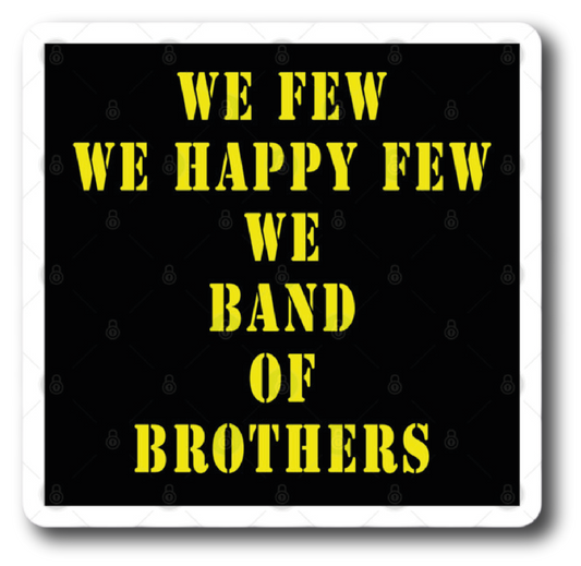 Band of Brothers All-Star Poster Sticker #17 - Premium Glossy Poster Sticker
