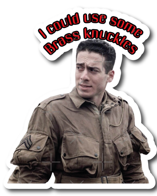 Band of Brothers All-Star Poster Sticker #22 - Premium Glossy Poster Sticker