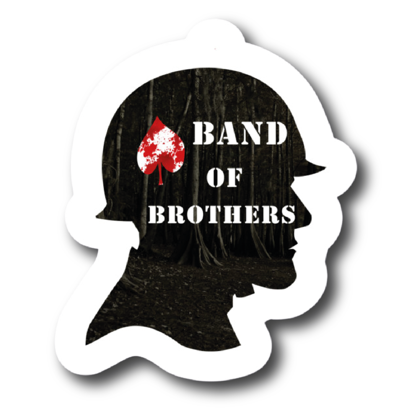 Band of Brothers All-Star Poster Sticker #3 - Premium Glossy Poster Sticker
