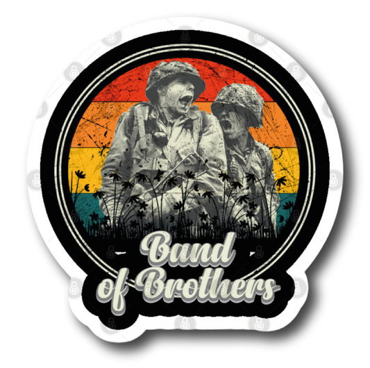 Band of Brothers All-Star Poster Sticker #5 - Premium Glossy Poster Sticker